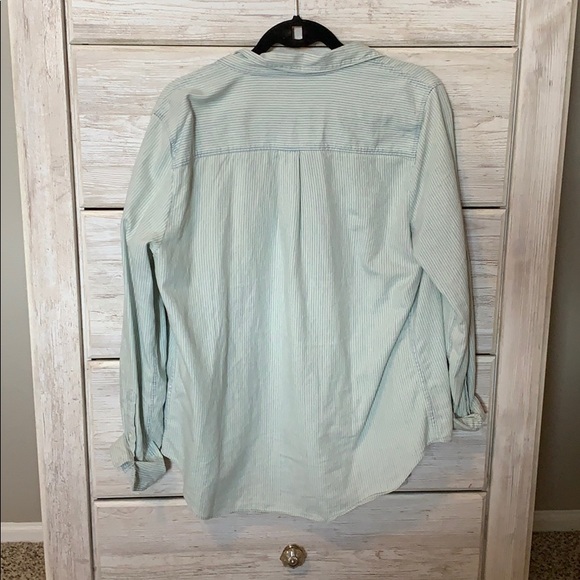 J. Crew Striped Button Down - Picture 3 of 3